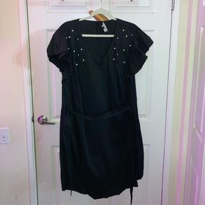 Eloquii flutter sleeve dress